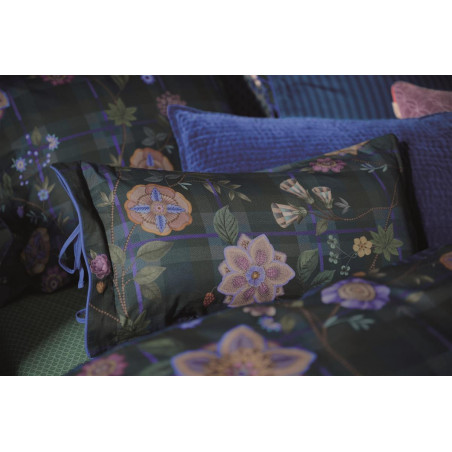 Dekoratyvinė pagalvėlė Pip Studio Flores Felices Cushion Dark Blue