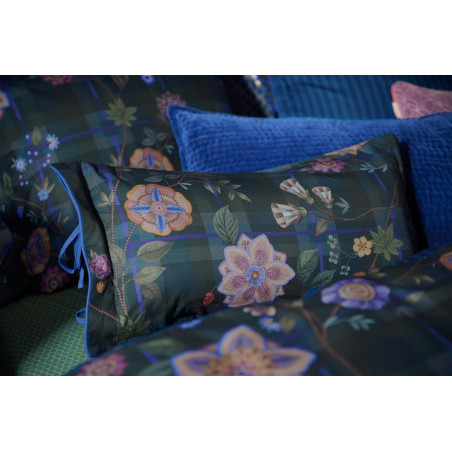 Pip Studio patalynės komplektas Flores Felices Dark Blue