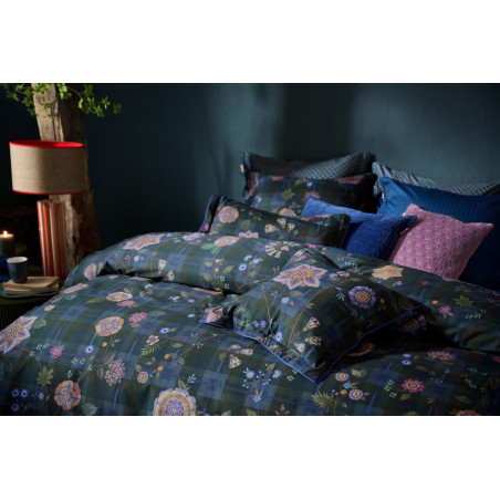 Pip Studio patalynės komplektas Flores Felices Dark Blue