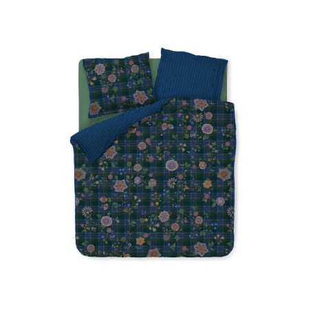 Pip Studio patalynės komplektas Flores Felices Dark Blue